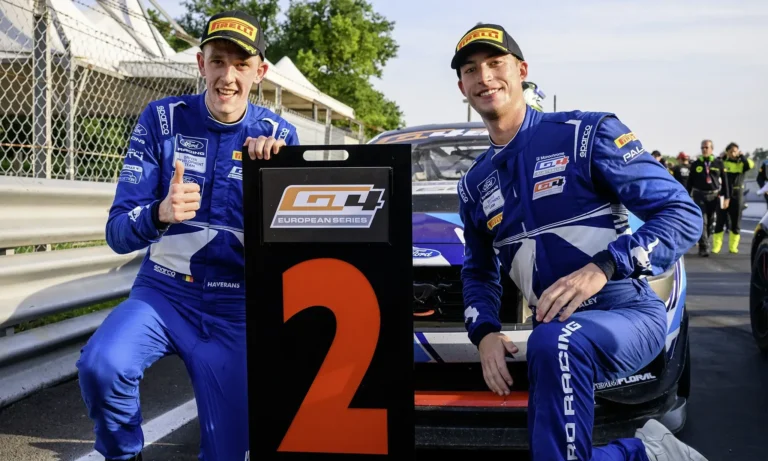 TeamFloral Celebrates First GT4 European Series Podium of the Season at Monza with Paley and Haverans